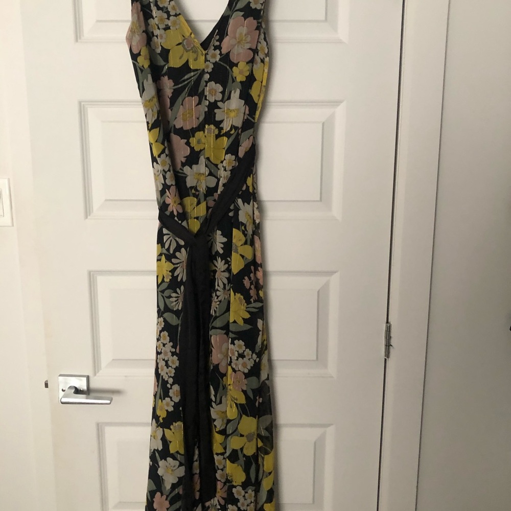 Zara flower long dress